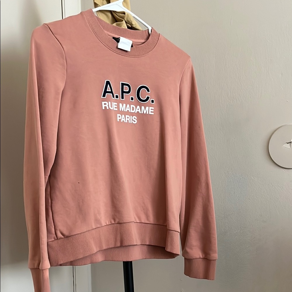 A.P.C. Pink Sweatshirt